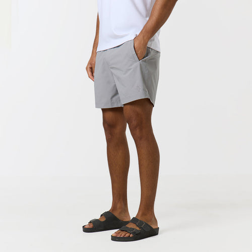 Icon Buckle Swimshort | Ice Grey