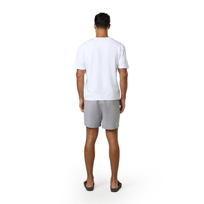 Icon Buckle Swimshort | Ice Grey