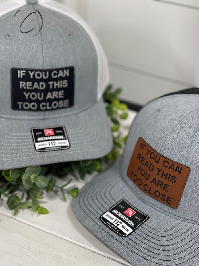 If You Can Read This... Patch Snapback Hat