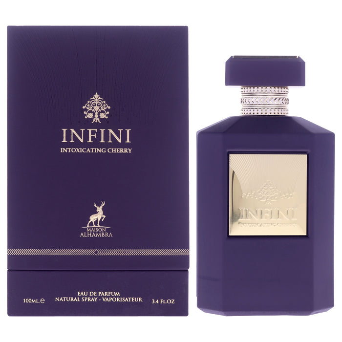 Infini - Intoxicating Cherry by Maison Alhambra for Unisex - 3.4 oz EDP Spray