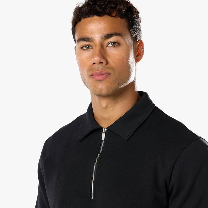 Interlock 1/4 Zip | Black