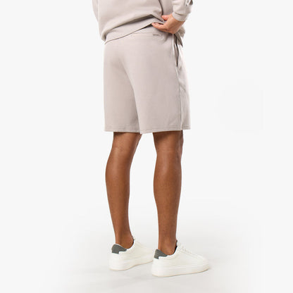 Interlock 1/4 Zip Twinset | Stone