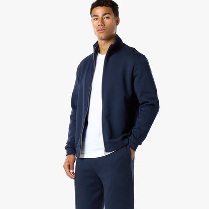 Interlock FZ Funnel Neck Tracksuit | Navy