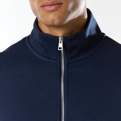 Interlock FZ Funnel Neck Tracksuit | Navy