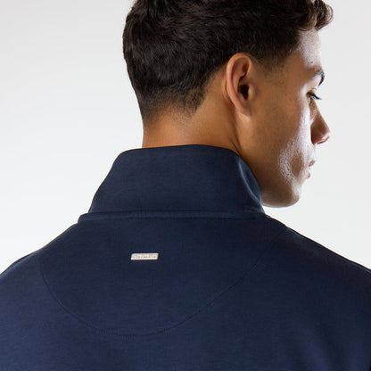 Interlock FZ Funnel Neck Tracksuit | Navy
