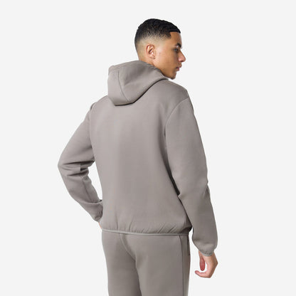 Interlock Tech Zip Hoodie |  Taupe
