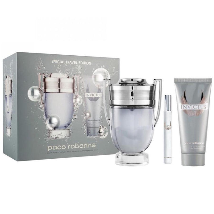 Photo of Invictus by Paco Rabanne for Men 3.4 oz EDT Gift Set