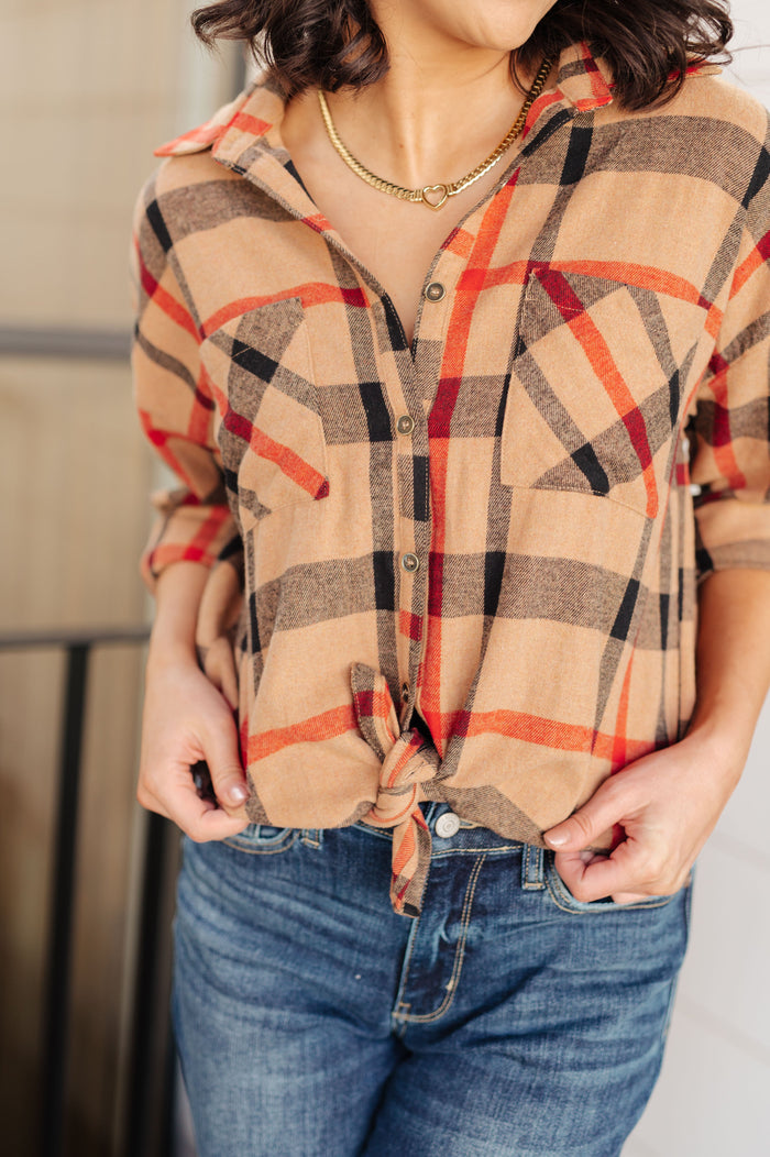 Is It Really Oversized Plaid Button Up