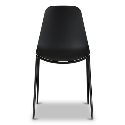 Isla Dining Chair | Ebony Black | Set of 4