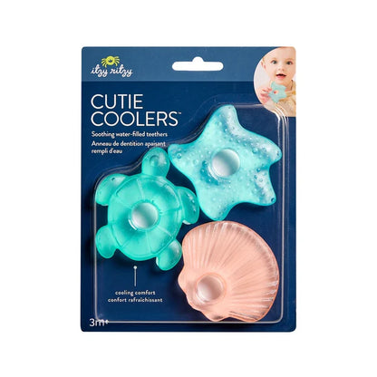 Itzy Ritzy Cutie Coolers Water Filled Teethers - Seaside
