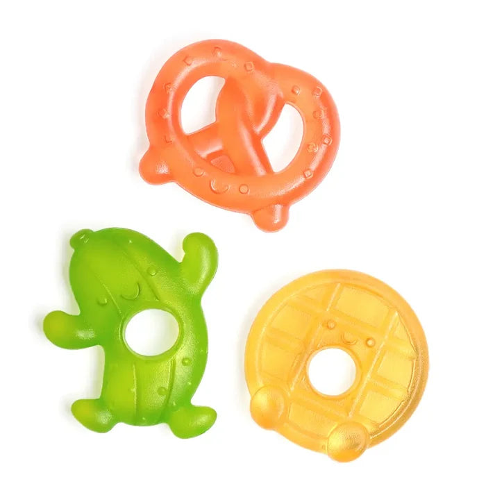 Itzy Ritzy Cutie Coolers Water Filled Teethers - Silly Foods