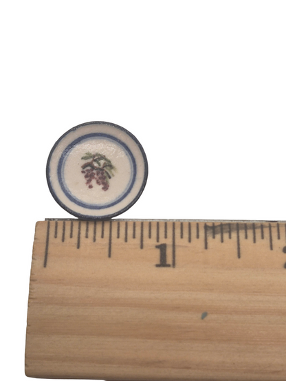 James Clark - Grape Pottery Plate
