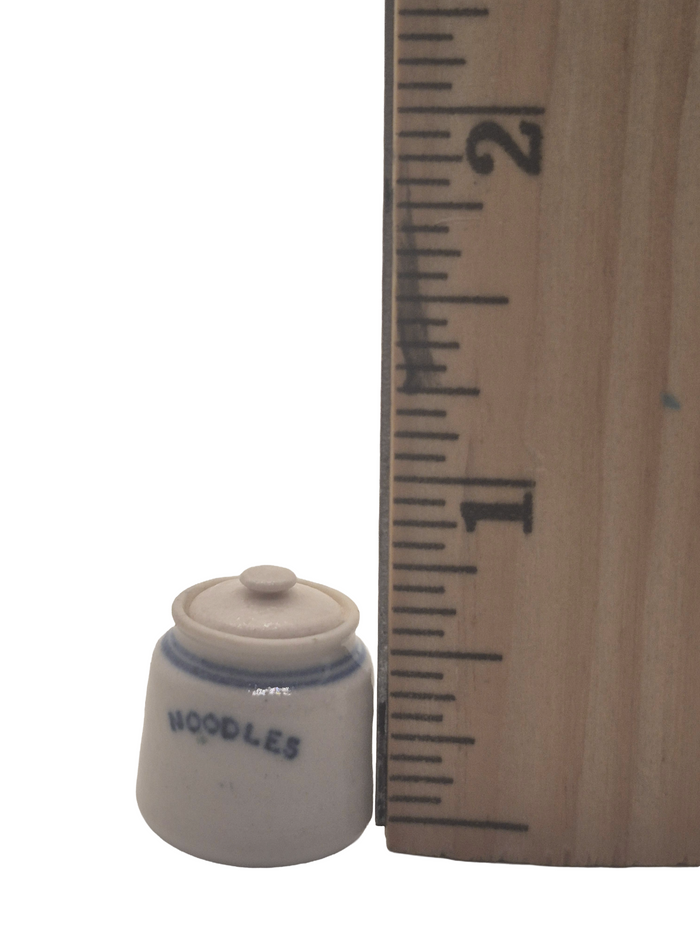 James Clark – Handmade 'Noodles' Jar with Removable Lid