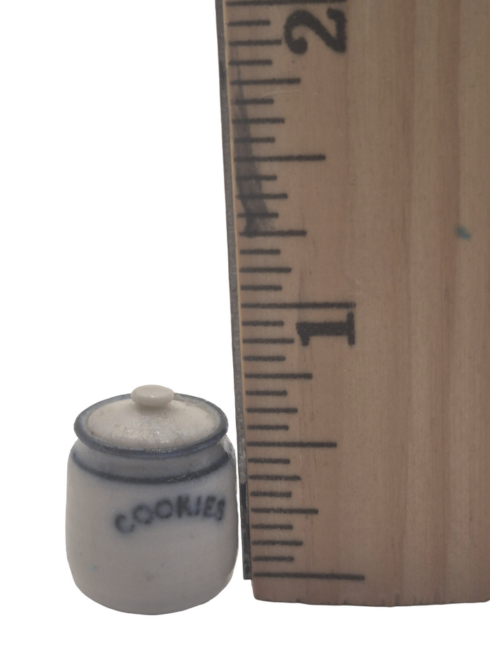 James Clark – Handmade Pottery Jar Labeled 'Cookies'