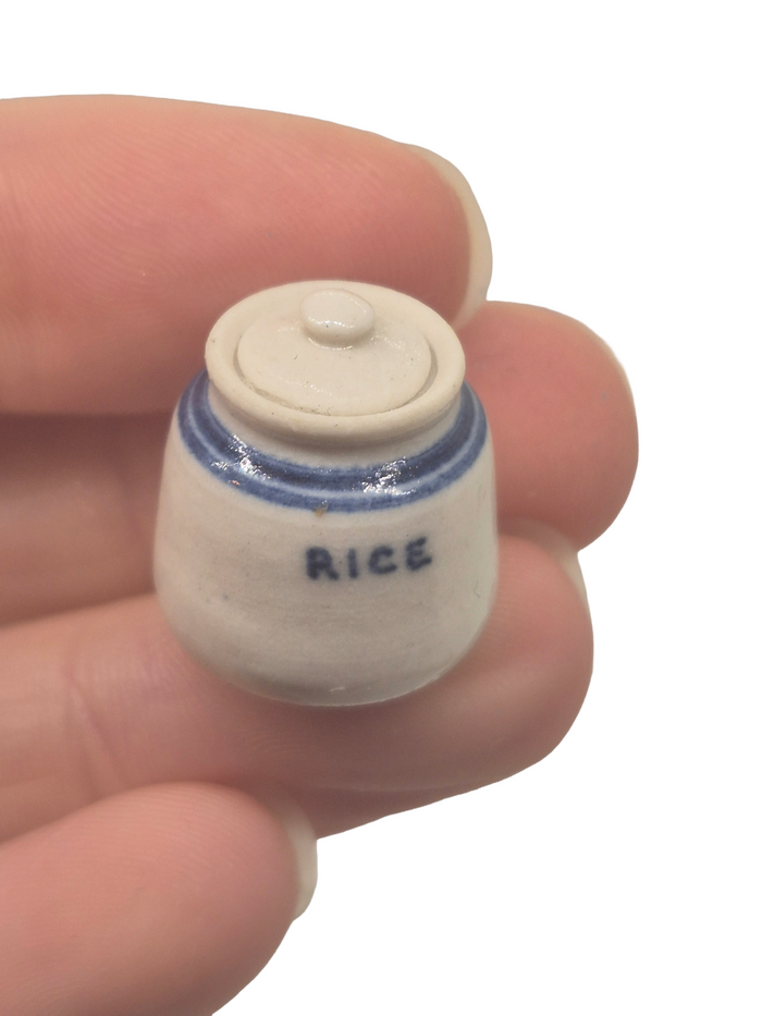 James Clark – Handmade 'Rice' Jar with Removable Lid