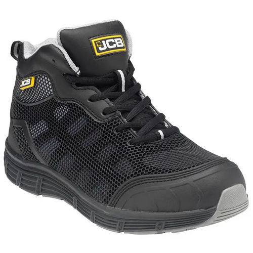 Jcb hydradig s1p mid cut safety work boots steel toe + midsole sizes 3-12