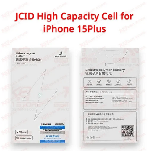 JCID High Capacity Cell for iPhone 15Plus