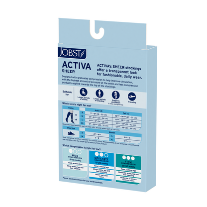 JOBST® Activa Sheer Knee High 20-30mmHg