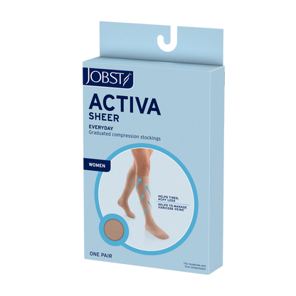 JOBST® Activa Sheer Thigh High 20-30mmHg