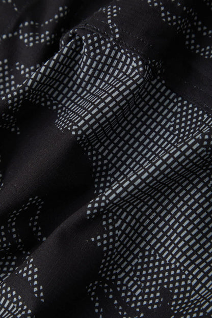 Men's Journey Lightweight Shirt in the color Black Camo - Additional Laydown image