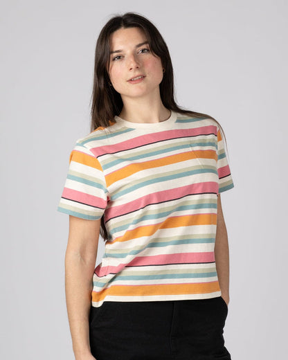 Junet Womens Short Sleeve T-Shirt in Multi