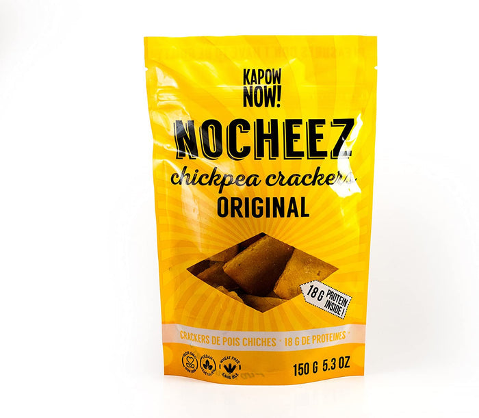 Kapow Now!: NoCheez Chickpea Cracker Original