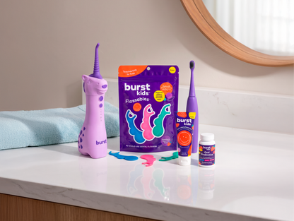 Color: Purple; Kids Oral Care bundle