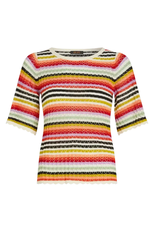 KING LOUIE Maree Top Basile Multi Color