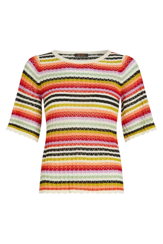 KING LOUIE Maree Top Basile Multi Color