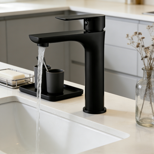 Kitchen Round Basin Mixer Tap 6.5L/Min