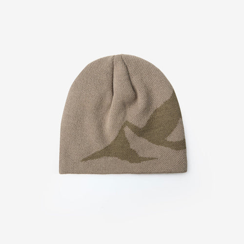 Knitted Tech Beanie  |  Khaki