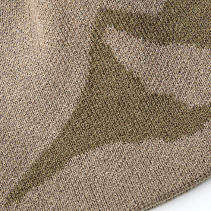 Knitted Tech Beanie  |  Khaki