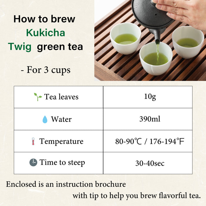 Kukicha -Twig Green Tea