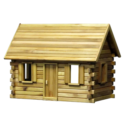 Lakeside Retreat Log Cabin Dollhouse Kit (Real Good Toys) - 1:12 Scale