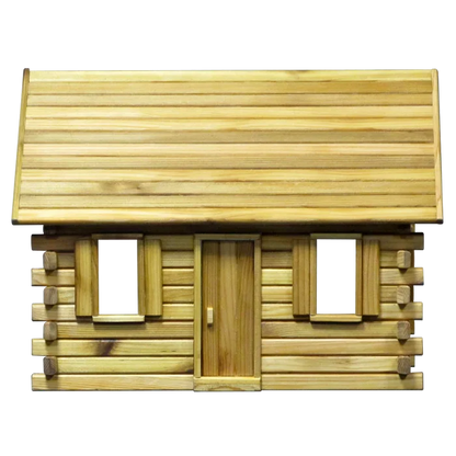 Lakeside Retreat Log Cabin Dollhouse Kit (Real Good Toys) - 1:12 Scale