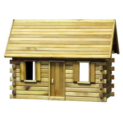 Lakeside Retreat Log Cabin Dollhouse Kit (Real Good Toys) - 1:12 Scale