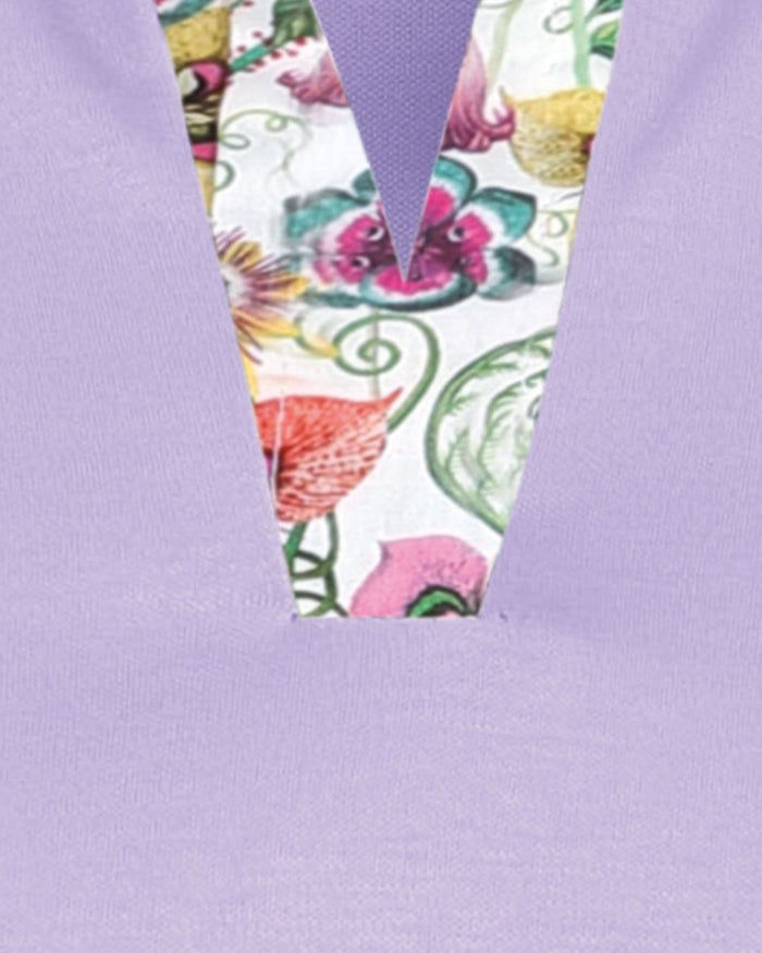 Laura Cotton Trimmed Short Sleeve Polo Top - Image 3 - Country Collection