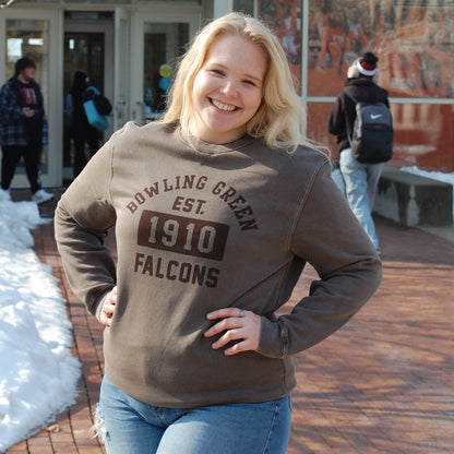 League Bowling Green Falcons Pigment Dyed Crew