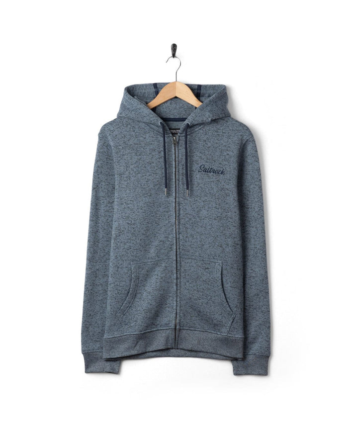 Levis Mens Water Resistant Zip Hoodie in Blue