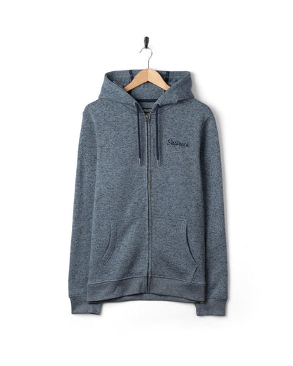 Levis Mens Water Resistant Zip Hoodie in Blue
