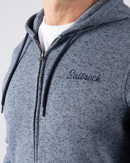 Levis Mens Water Resistant Zip Hoodie in Blue