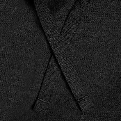 Linen Blend Pant | Black