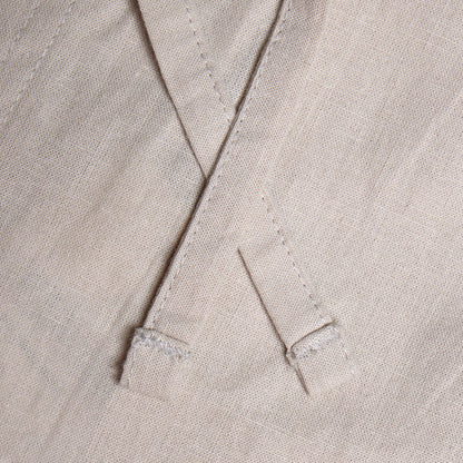 Linen Blend Short | Stone