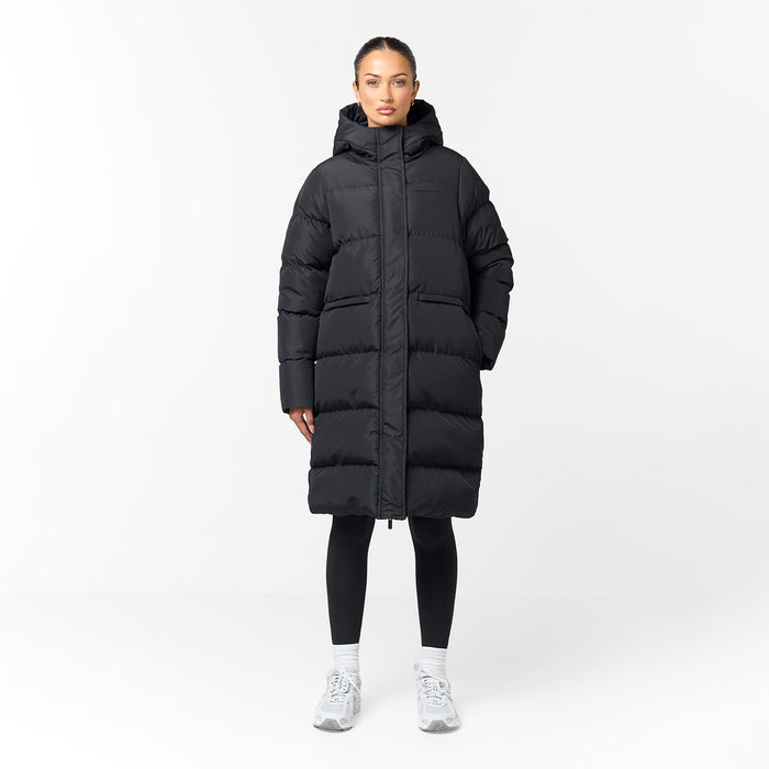Longline Puffer | Black