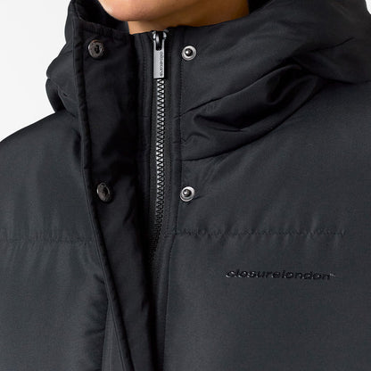 Longline Puffer | Black