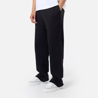Loose Fit Open Hem Jogger |  Black
