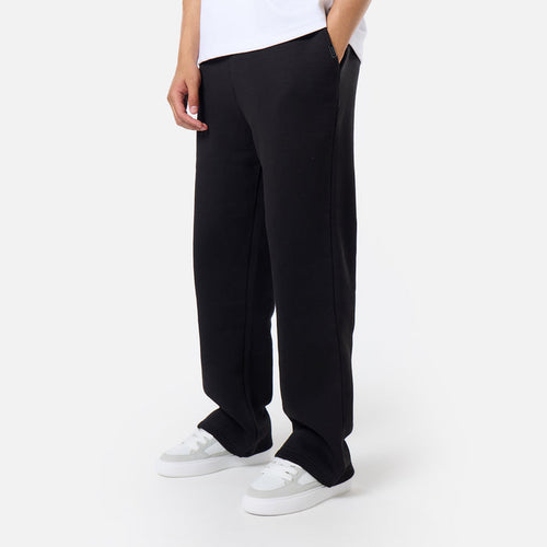 Loose Fit Open Hem Jogger |  Black