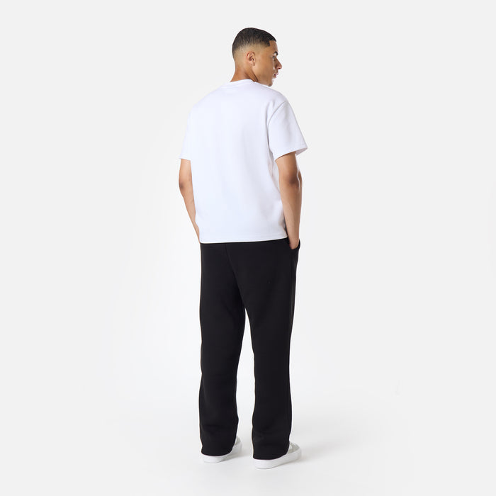 Loose Fit Open Hem Jogger |  Black