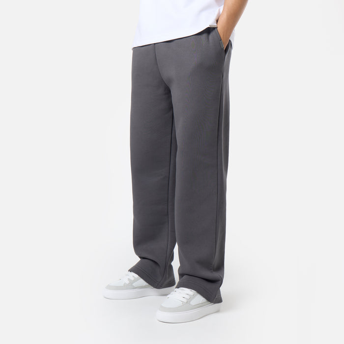 Loose Fit Open Hem Jogger |  Dark Grey
