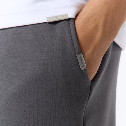 Loose Fit Open Hem Jogger |  Dark Grey